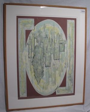 Zeefdruk, zonder titel, S.G. Reyers